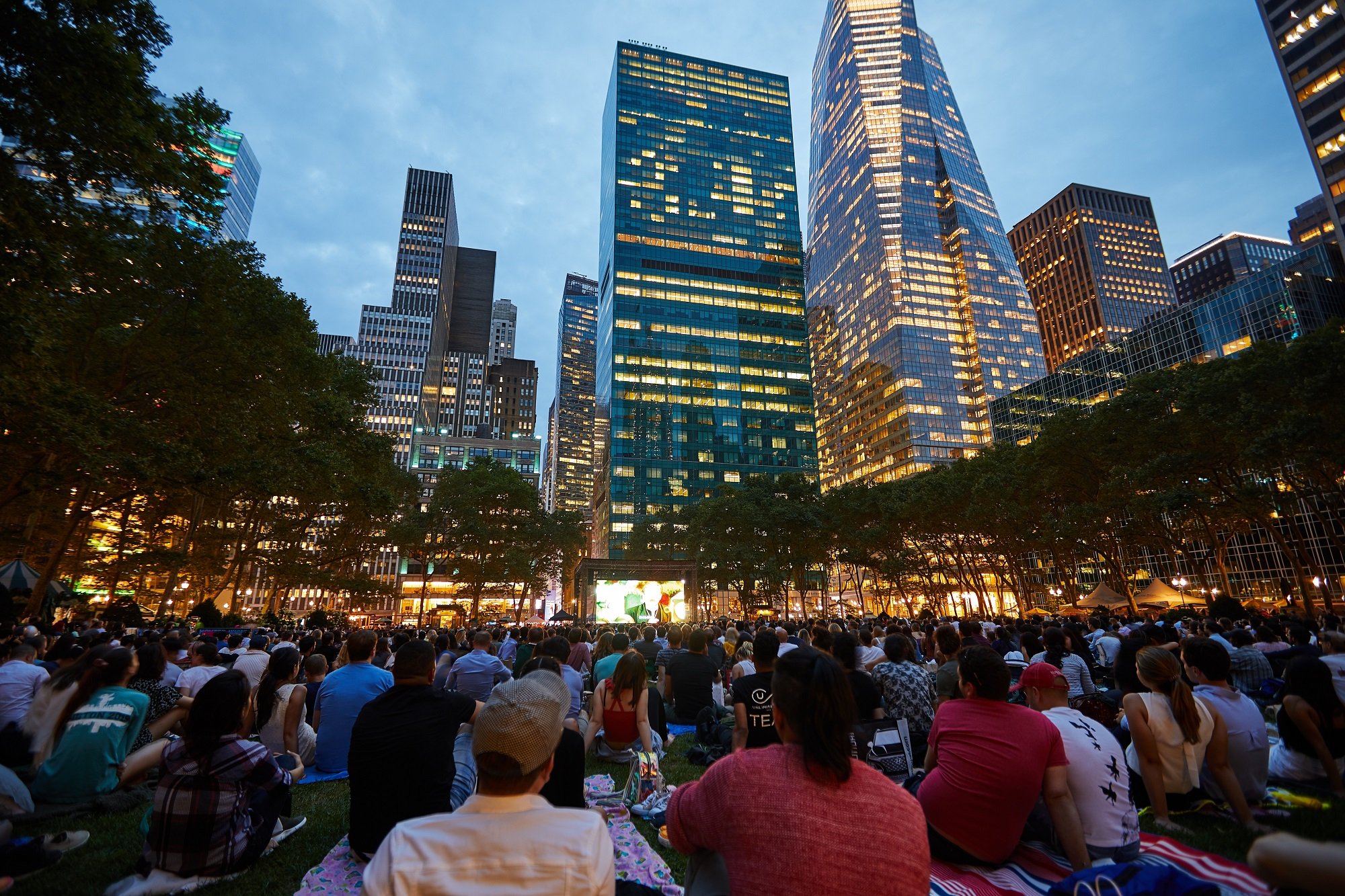 Bryant Park Free Festivals Nova York No Meu Bolso